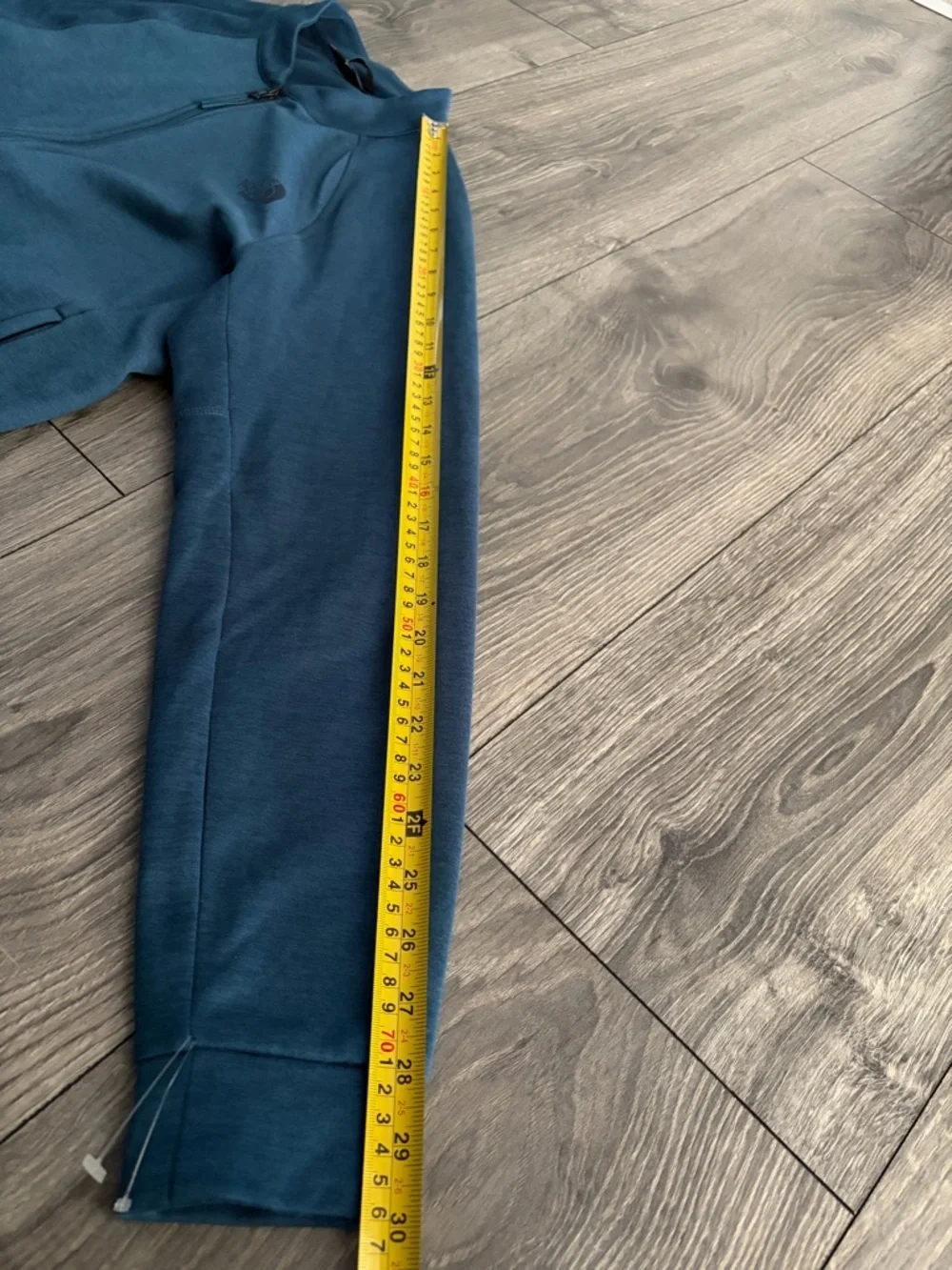 The North Face Men’s Teal Lightweight Full-Zip Shirt Jacket Size M